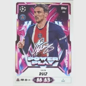 Topps Match Attax Champions League 2026/27 Nr. 348 – Fabián Ruiz – Power Play Signature Style