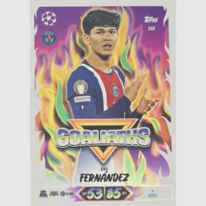 Topps Match Attax Champions League 2026/27 Nr. 349 – Dro Fernández – Goaliaths