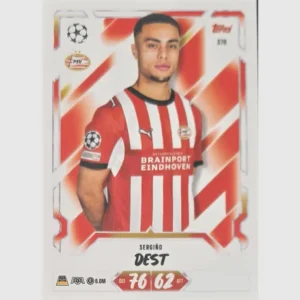Topps Match Attax Champions League 2026/27 Nr. 370 – Sergiño Dest