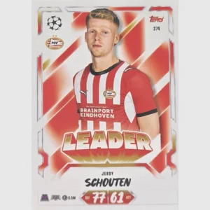 Topps Match Attax Champions League 2026/27 Nr. 374 – Jerdy Schouten – Leader