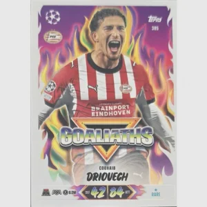 Topps Match Attax Champions League 2026/27 Nr. 385 – Couhaib Driouech – Goaliaths