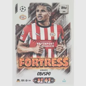 Topps Match Attax Champions League 2026/27 Nr. 386 – Armando Obispo – Fortress