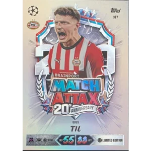 Topps Match Attax Champions League 2026/27 Nr. 387 – Guus Til – 20th Anniversary Limited Edition