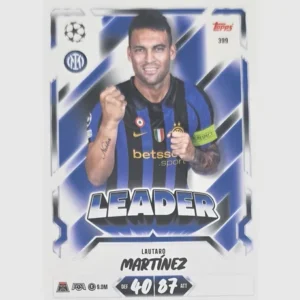Topps Match Attax Champions League 2026/27 Nr. 399 – Lautaro Martínez – Leader