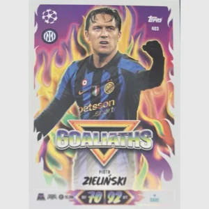 Topps Match Attax Champions League 2026/27 Nr. 403 – Piotr Zieliński – Goaliaths