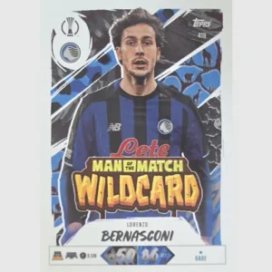 Topps Match Attax Champions League 2026/27 Nr. 419 – Lorenzo Bernasconi – Man of the Match Wildcard