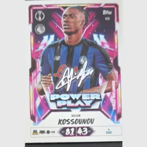 Topps Match Attax Champions League 2026/27 Nr. 420 – Odilon Kossounou – Power Play Signature Style