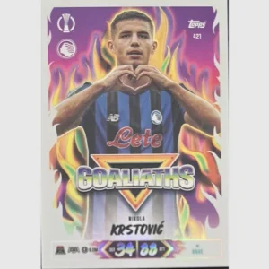 Topps Match Attax Champions League 2026/27 Nr. 421 – Nikola Krstović – Goaliaths