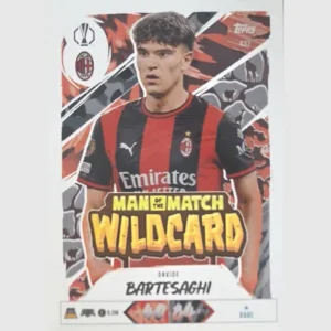 Topps Match Attax Champions League 2026/27 Nr. 437 – Davide Bartesaghi – Man of the Match Wildcard