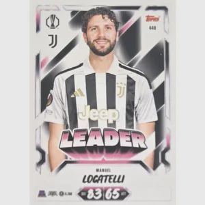 Topps Match Attax Champions League 2026/27 Nr. 448 – Manuel Locatelli – Leader