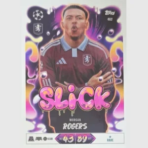 Topps Match Attax Champions League 2026/27 Nr. 462 – Morgan Rogers – Slick
