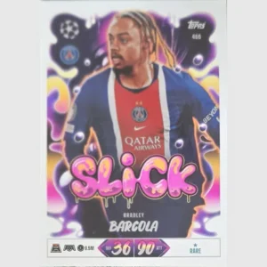 Topps Match Attax Champions League 2026/27 Nr. 466 – Bradley Barcola – Slick