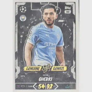 Topps Match Attax Champions League 2026/27 Nr. 469 – Rayan Cherki – Genuine Genius