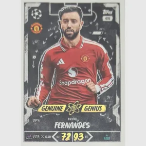 Topps Match Attax Champions League 2026/27 Nr. 470 – Bruno Fernandes – Genuine Genius