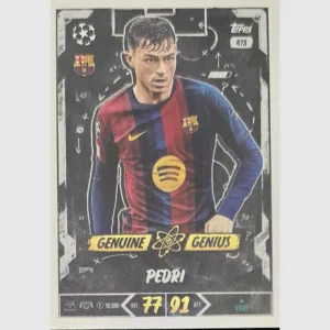 Topps Match Attax Champions League 2026/27 Nr. 473 – Pedri – Genuine Genius