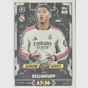 Topps Match Attax 2026/27 Genuine Genius – Jude Bellingham