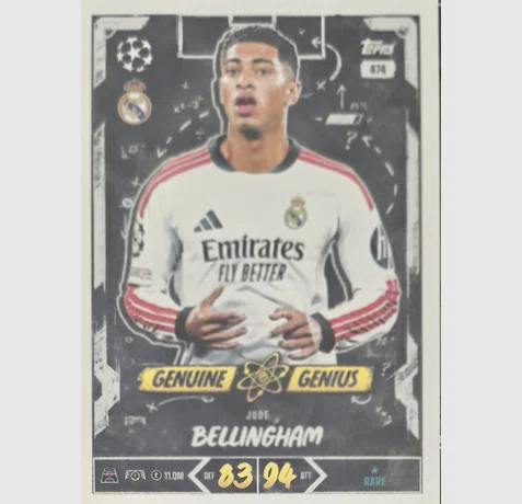 Topps Match Attax 2026/27 Genuine Genius – Jude Bellingham