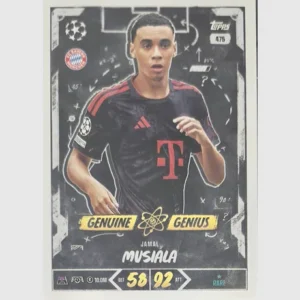 Topps Match Attax Champions League 2026/27 Nr. 475 – Jamal Musiala – Genuine Genius