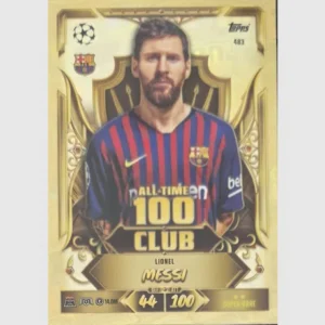 Topps Match Attax Champions League 2026/27 Nr. 483 – Lionel Messi – All-Time 100 Club