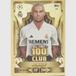 Topps Match Attax Champions League 2026/27 Nr. 484 – Ronaldo – All-Time 100 Club