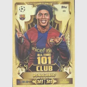 Topps Match Attax Champions League 2026/27 Nr. 486 – Ronaldinho – All-Time 101 Club