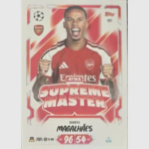 Topps Match Attax Champions League 2026/27 Nr. 487 – Gabriel Magalhães – Attax Supreme Master
