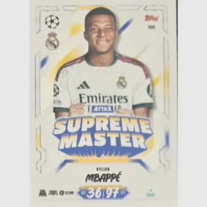 Topps Match Attax Champions League 2026/27 Nr. 488 – Kylian Mbappé – Attax Supreme Master