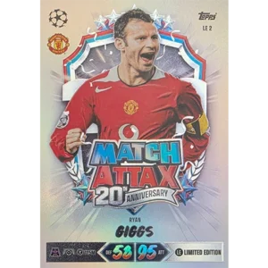 Topps Match Attax Champions League 2026/27 LE2 – Ryan Giggs – 20th Anniversary Limited Edition