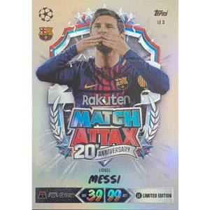 Topps Match Attax Champions League 2026/27 Lionel Messi LE3 Limited Edition Einzelkarte