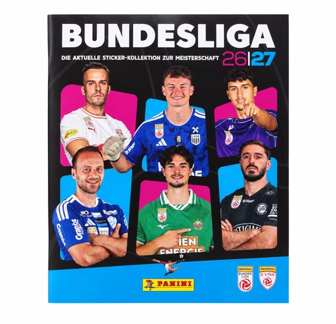 Panini Admiral Bundesliga Österreich 2026/27 Stickeralbum