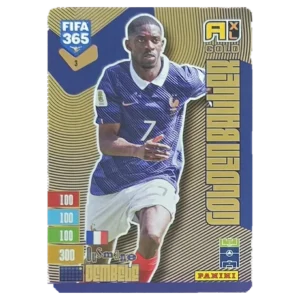 Panini FIFA 365 Adrenalyn XL 2027 Nr. 3 – Ousmane Dembélé – Golden Baller