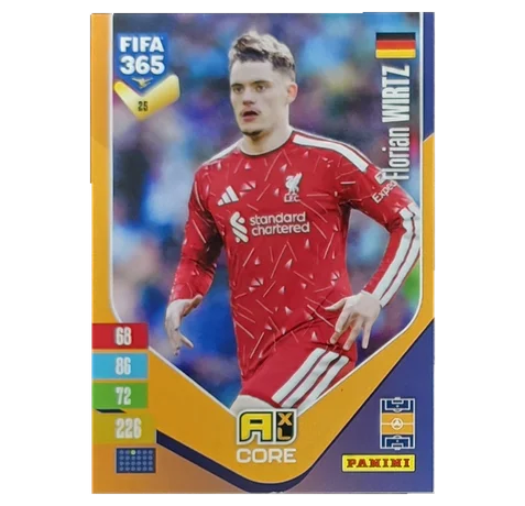 Florian Wirtz – Panini FIFA 365 Adrenalyn XL 2027 Nr. 25