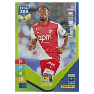 Panini FIFA 365 Adrenalyn XL 2027 Nr. 34 – Folarin Balogun – Team Mates