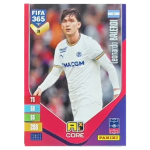 Panini FIFA 365 Adrenalyn XL 2027 Nr. 39 – Leonardo Balerdi – Team Mates