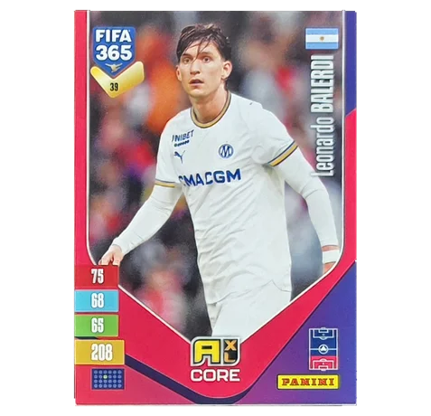 Leonardo Balerdi – Panini FIFA 365 Adrenalyn XL 2027 Nr. 39