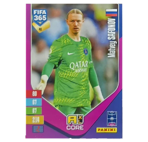 Matvey Safonov – Panini FIFA 365 Adrenalyn XL 2027 Nr. 46