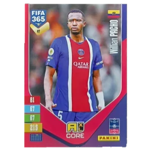Panini FIFA 365 Adrenalyn XL 2027 Nr. 47 – Willian Pacho – Team Mates