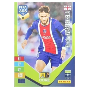 Panini FIFA 365 Adrenalyn XL 2027 Nr. 53 – Khvicha Kvaratskhelia – Team Mates