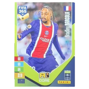 Panini FIFA 365 Adrenalyn XL 2027 Nr. 54 – Bradley Barcola – Team Mates