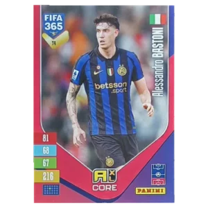 Panini FIFA 365 Adrenalyn XL 2027 Nr. 74 – Alessandro Bastoni – Team Mates