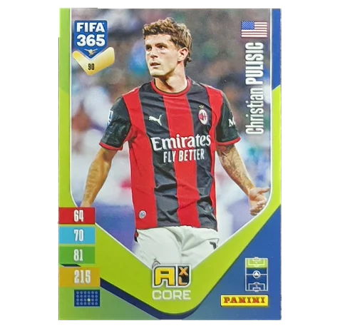 Christian Pulisic – Panini FIFA 365 Adrenalyn XL 2027 Nr. 90
