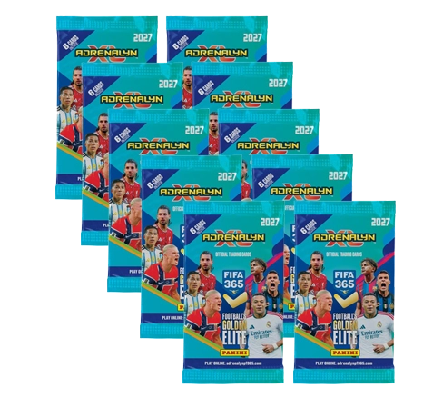 10 Panini FIFA 365 Adrenalyn XL 2027 Booster