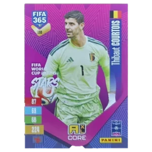Panini FIFA 365 Adrenalyn XL 2027 Nr. 155 – Thibaut Courtois – FIFA World Cup 2026 Stars