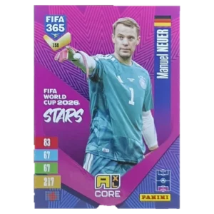 Panini FIFA 365 Adrenalyn XL 2027 Nr. 158 – Manuel Neuer – FIFA World Cup 2026 Stars