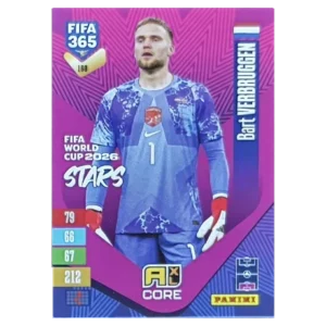 Panini FIFA 365 Adrenalyn XL 2027 Nr. 160 – Bart Verbruggen – FIFA World Cup 2026 Stars