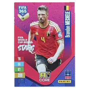 Panini FIFA 365 Adrenalyn XL 2027 Nr. 166 – Brandon Mechele – FIFA World Cup 2026 Stars