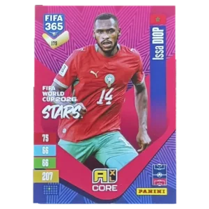 Panini FIFA 365 Adrenalyn XL 2027 Nr. 175 – Issa Diop – FIFA World Cup 2026 Stars