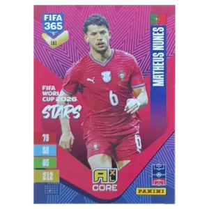 Panini FIFA 365 Adrenalyn XL 2027 Nr. 181 – Matheus Nunes – FIFA World Cup 2026 Stars