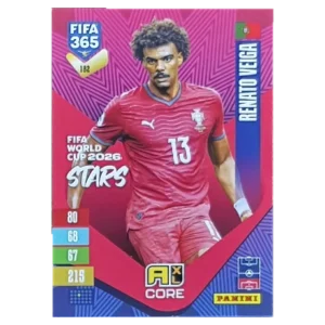 Panini FIFA 365 Adrenalyn XL 2027 Nr. 182 – Renato Veiga – FIFA World Cup 2026 Stars