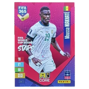 Panini FIFA 365 Adrenalyn XL 2027 Nr. 183 – Moussa Niakhaté – FIFA World Cup 2026 Stars